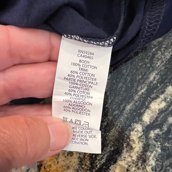 NWT Children's Place Navy W/USA Flag 4th of July Graphic Tank Top - Size 6-9M - Picture 7 of 7